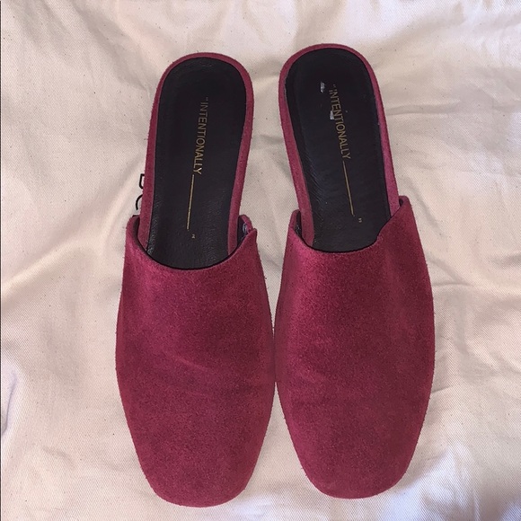 Anthropologie Shoes - Intentionally Flat Mules